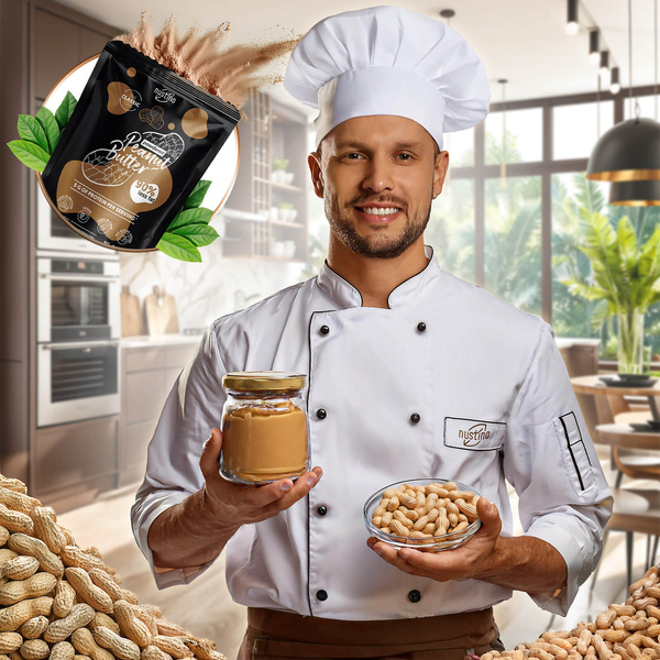 Nustino – Manteiga de amendoim em pó – Classic (sem adição de açúcar) 400 g