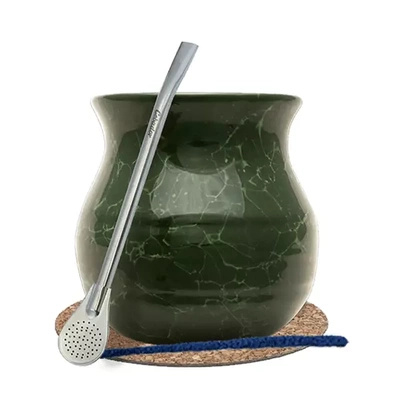 Starter set  Yerba Mate Mate Cup Gourd + Bombilla