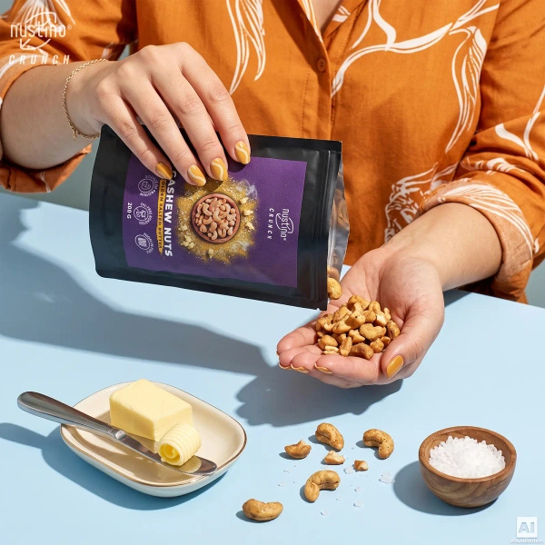 Nustino Crunch – Cajus torrados – Golden Salted Butter 200 g