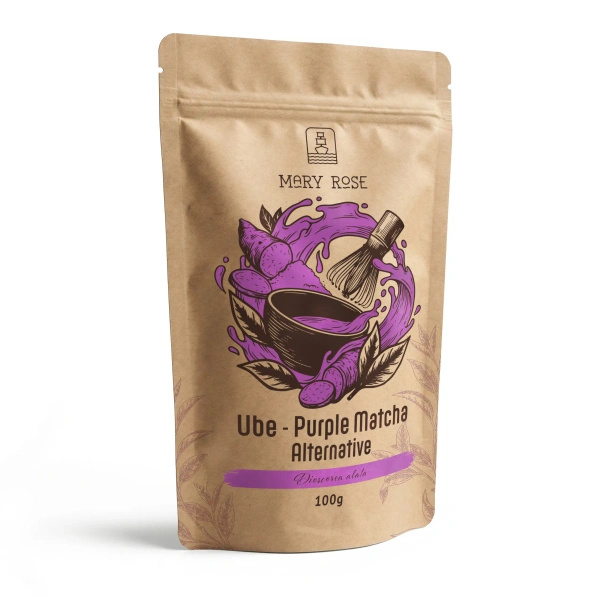 Mary Rose – Purple Matcha Alternative – Ube (em pó) 100 g