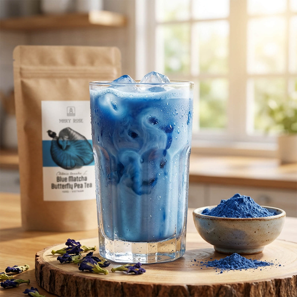 Mary Rose – Blue Matcha – Butterfly Pea Tea (em pó) 100 g