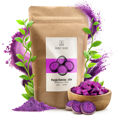 Mary Rose – Purple Matcha – Ube (em pó) 100 g