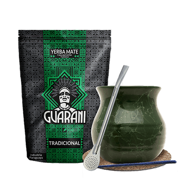 Starter set  for yerba mate Bombilla Mate Cup 500g