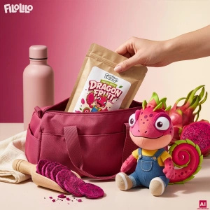 FiloLilo – Pitaia liofilizada (fatias) 20 g