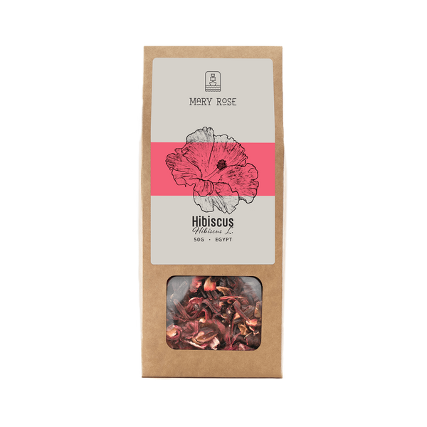 Mary Rose - Hibiscus (pétalas de flores) 50g  