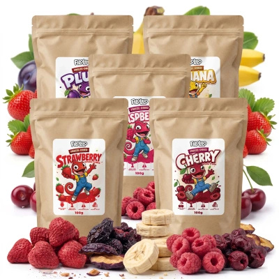 Kit de frutas liofilizadas FiloLilo 5×100g