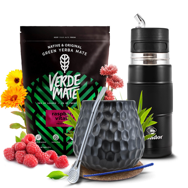 Conjuto de Erva Mate Verde Mate 500g 0,5kg Yerbomos X