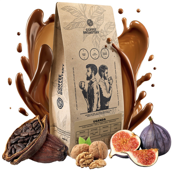 Bro Coffee Roastery - Café em grão inteiro Uganda Kanyenye Speciality 400g