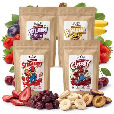 Kit de frutas liofilizadas FiloLilo 4×20g