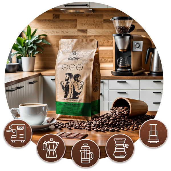 Conjunto de cafés Bro Coffee Roastery Nicaragua Colibrí Azul + Brazil Samba 2x1kg (2kg)