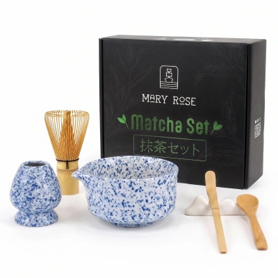 Conjunto de oferta: acessórios para preparar chá matcha