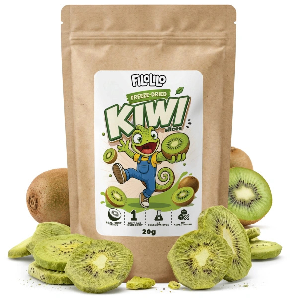 FiloLilo – Kiwi liofilizado (fatias) 20 g