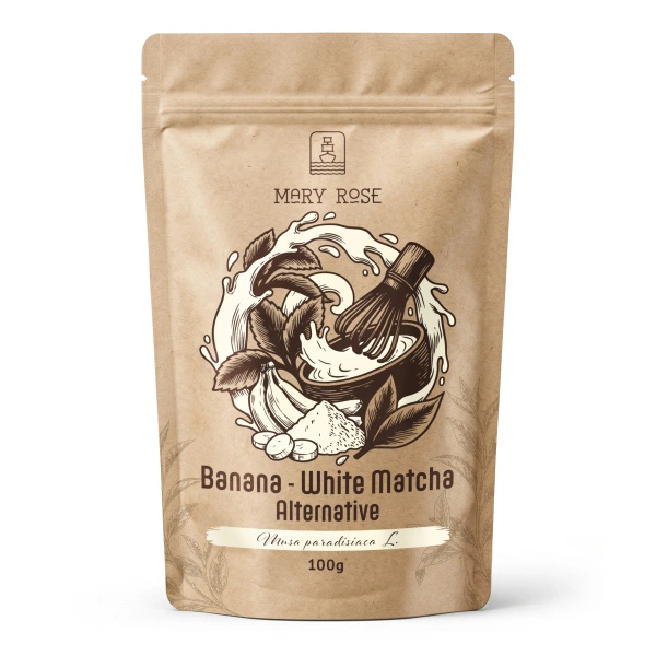 Mary Rose – White Matcha Alternative – Banana (em pó) 100 g