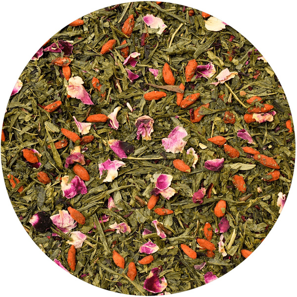 Conjunto presente – cabaz de oferta: chá + doces + acessórios