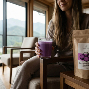 Conjunto de matchas coloridos: Blue Matcha + Pink Matcha + Purple Matcha