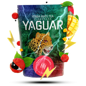 Conjunto de oferta de Erva Mate Yaguar Energia 0,5kg