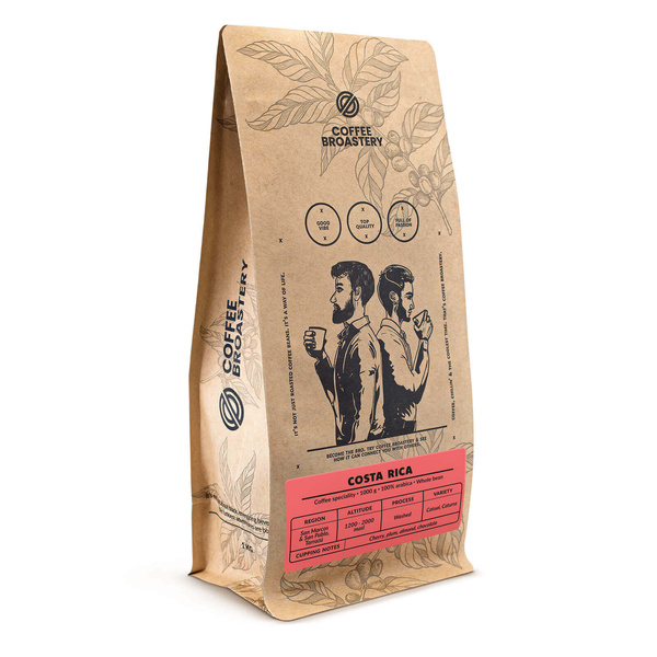 Bro Coffee Roastery - Café em grão inteiro Costa Rica San Rafael Speciality 1kg