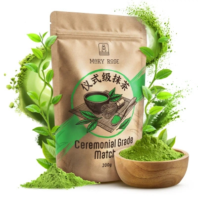 Mary Rose – Chá verde Matcha chinês Cerimonial 200 g