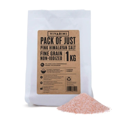 Vivarini – Sal rosa dos Himalaias fino 1 kg