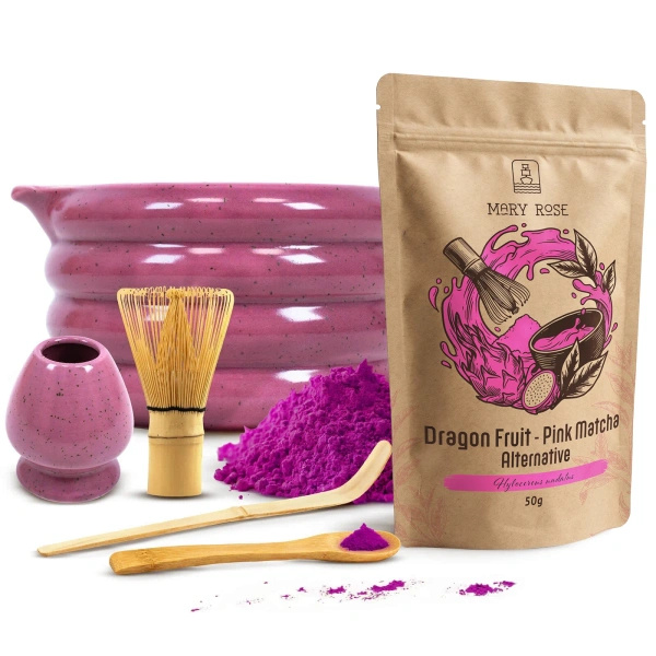 Kit para preparar Pink Matcha