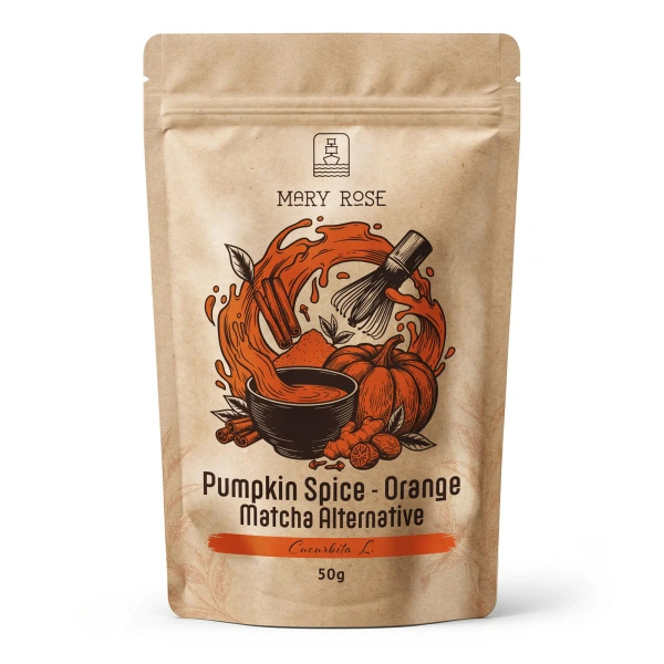 Mary Rose – Orange Matcha Alternative – Pumpkin Spice (em pó) 50 g