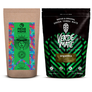 Conjuto: Erva Mate + Guayusa Pachamama 2x500g