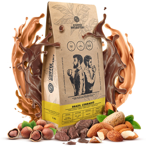 Conjuto de Bro Coffee Roastery Brazil Cerrado 2x1kg (2kg)