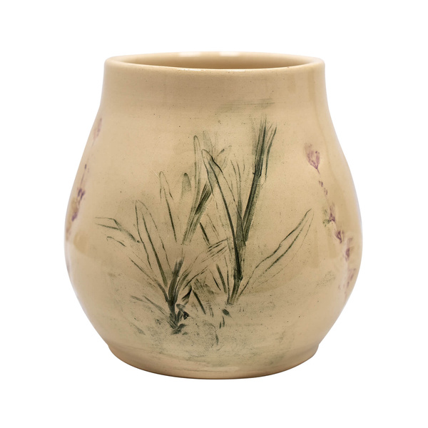 Calabaza de cerâmica Flora Pink 300 ml – Série Crater