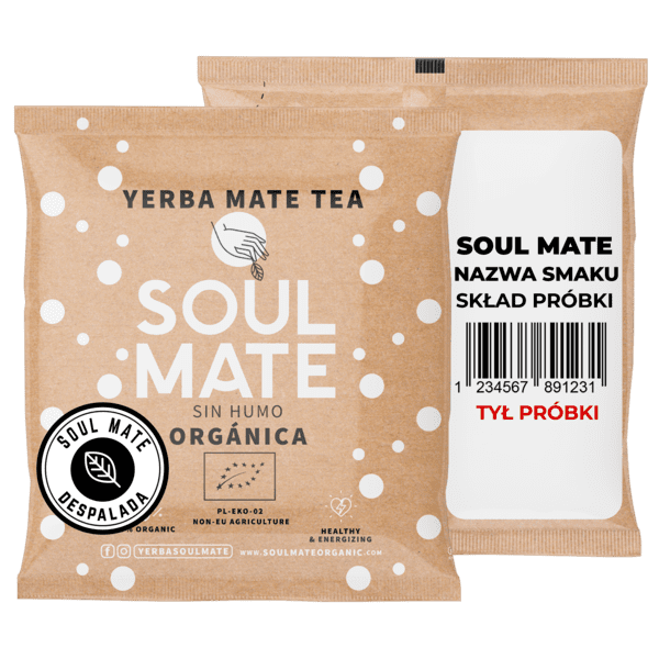 Set for two Yerba Mate Bombilla Gourd 10x50g