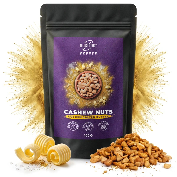 Nustino Crunch – Cajus torrados – Golden Salted Butter 100 g