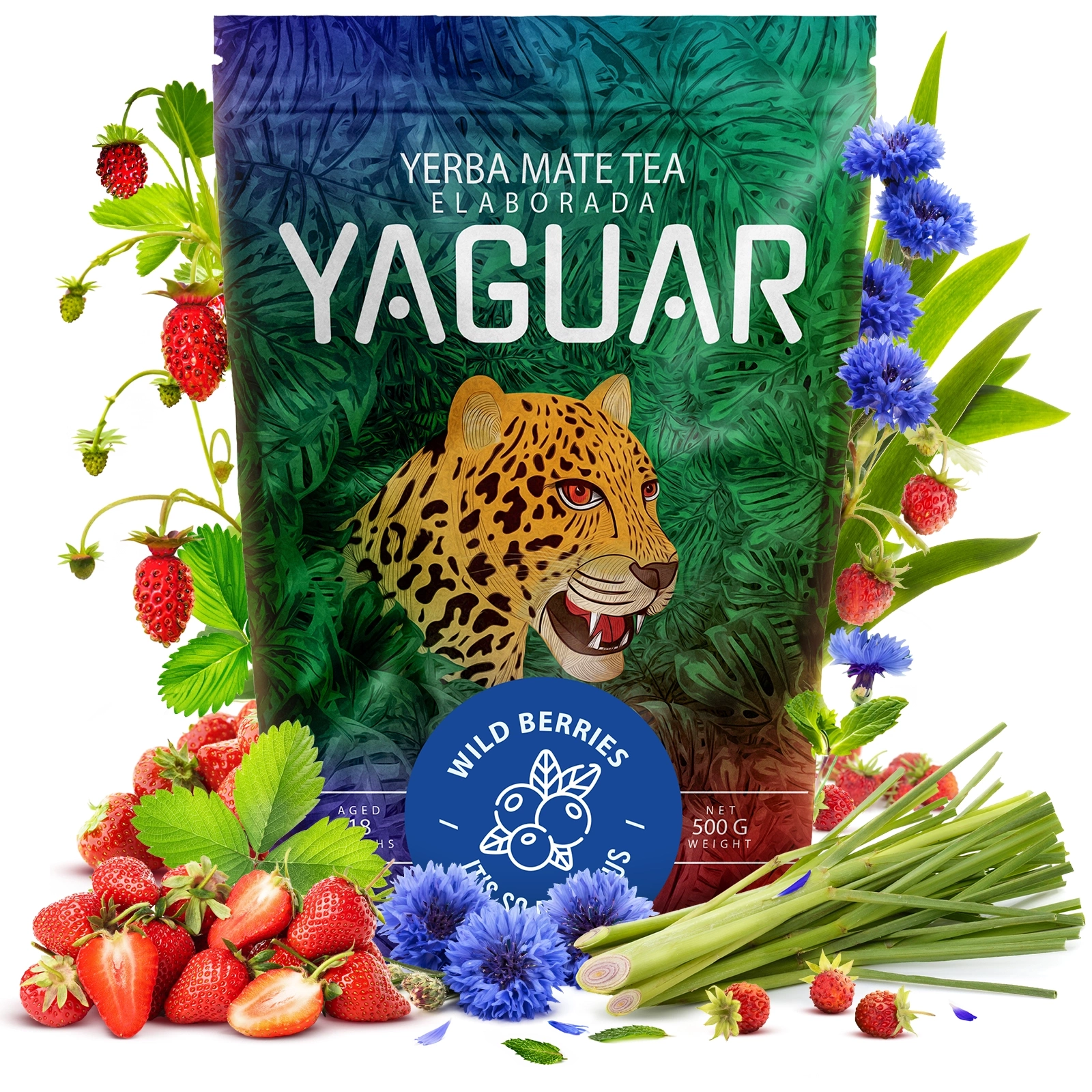 Yaguar Wild Berries – packaging