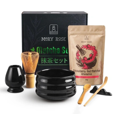 Kit presente para preparar Red Matcha