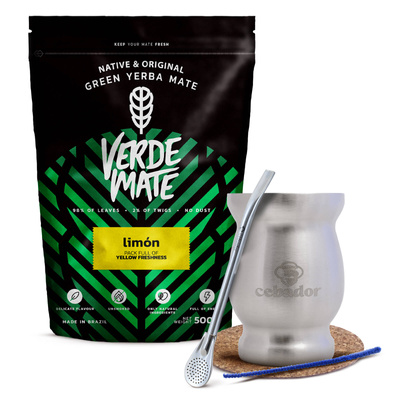 Conjunto inicial de Erva Mate Verde Mate Green 0,5 kg