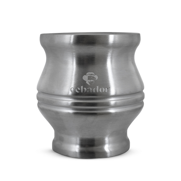 TermoColador – copo térmico para yerba mate – 190 ml (prateado)