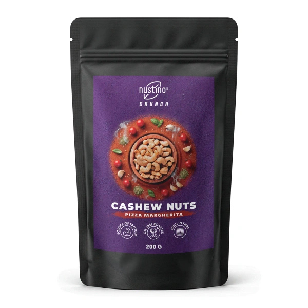 Nustino Crunch – Cajus torrados – Pizza Margherita 200 g
