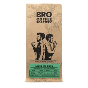 Bro Coffee Roastery – Café em grão inteiro Brazil Mogiana Premium 400 g