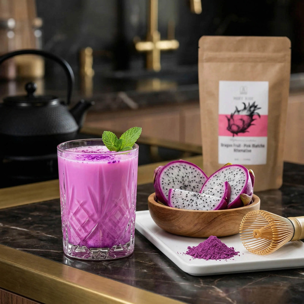 Conjunto de matchas coloridos: Blue Matcha + Pink Matcha + Purple Matcha