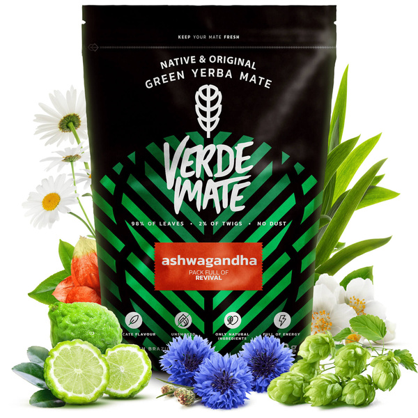 Conjuto de Erva Mate Verde Mate: Ashwagandha + Pumpkin Spice