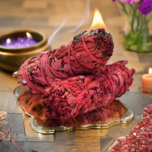 Conjunto de presente: sálvia branca – 3 variedades