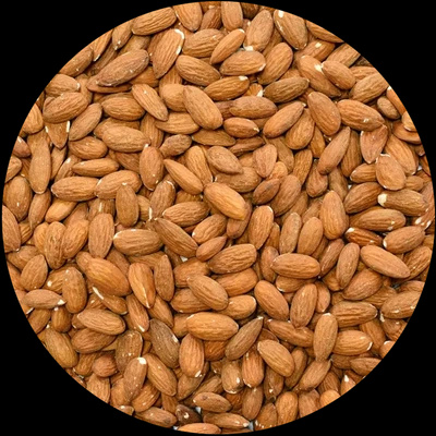 Natural Almonds (dark) 1kg