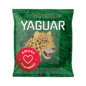 Set Yerba Mate Yaguar 10x50g Calabash Bombilla