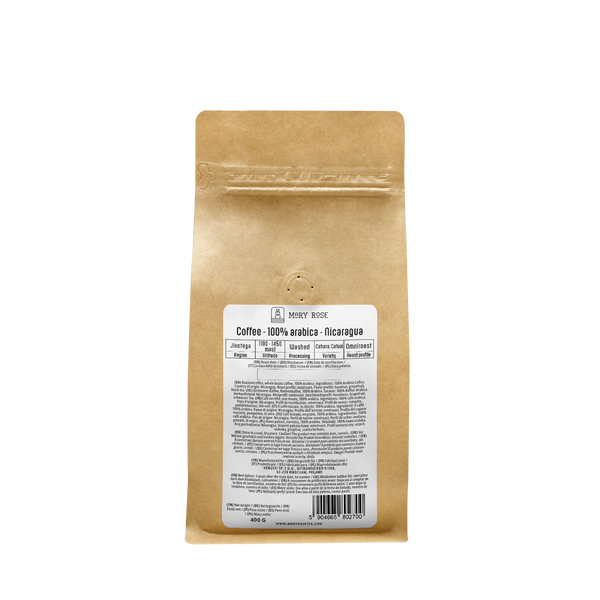 Mary Rose - café em grão inteiro Nicarágua Colibrí Azul especialidade 400g
