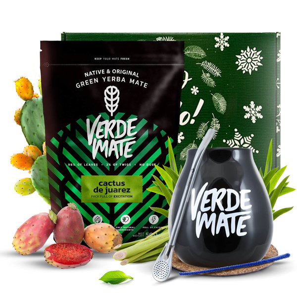 Conjunto de oferta de Erva Mate Verde Mate Cactus 0,5kg