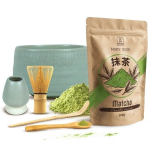 Conjunto de preparação de chá Matcha