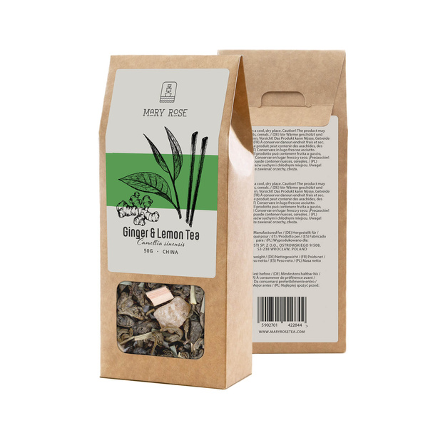Mary Rose – Chá Ginger & Lemon – 50 g