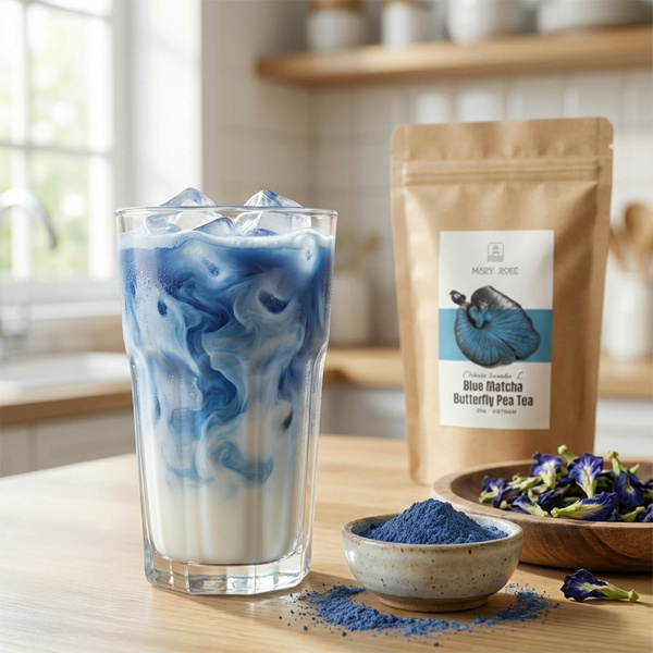 Mary Rose – Blue Matcha – Butterfly Pea Tea (em pó) 50 g