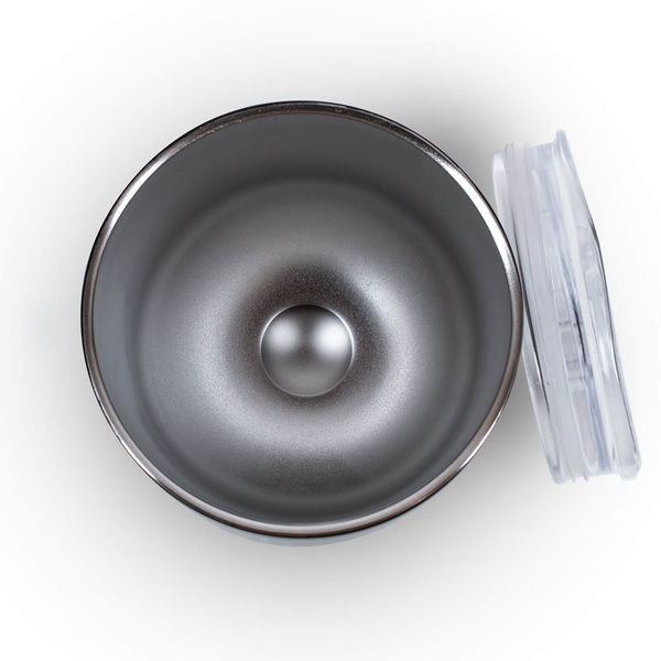 TermoLid – copo térmico para erva mate com tampa – Verde Mate (preto) – 350 ml