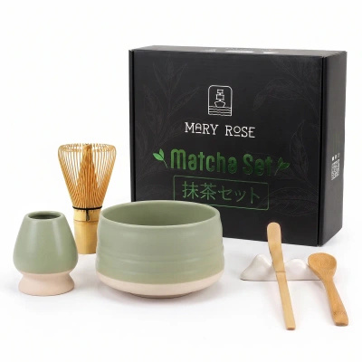Conjunto de oferta: acessórios para preparar chá matcha