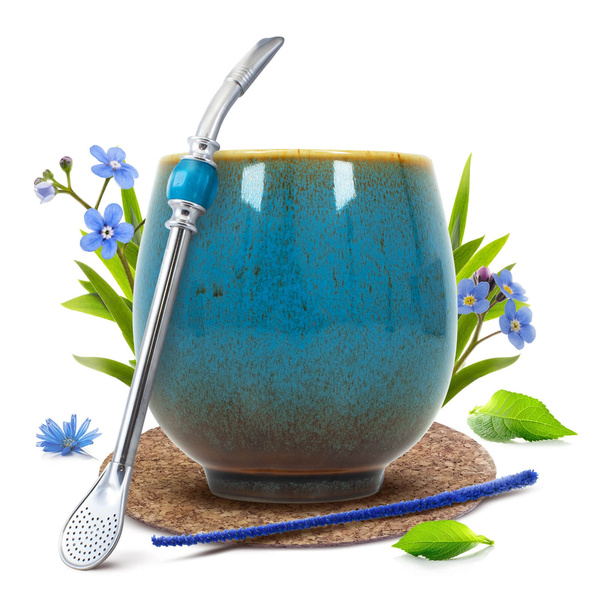 Kit de iniciação Yerba Mate Calabaza + Bombilla