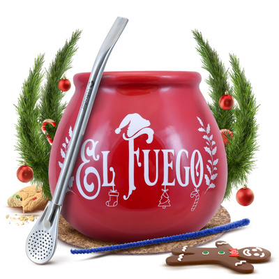 Conjunto inicial de Erva Mate Calabaza + Bombilla